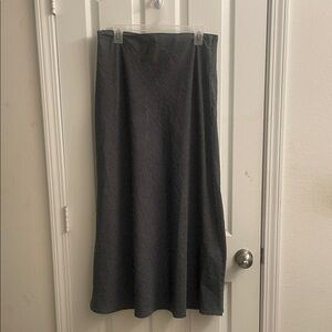 Boohoo Black and White Maxi Skirt